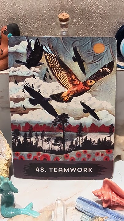 BaileyTracilynn's tweet card. 💜 CARD OF THE DAY MONDAY MARCH 3RD,2025 - TEAMWORK #oraclecardofth...