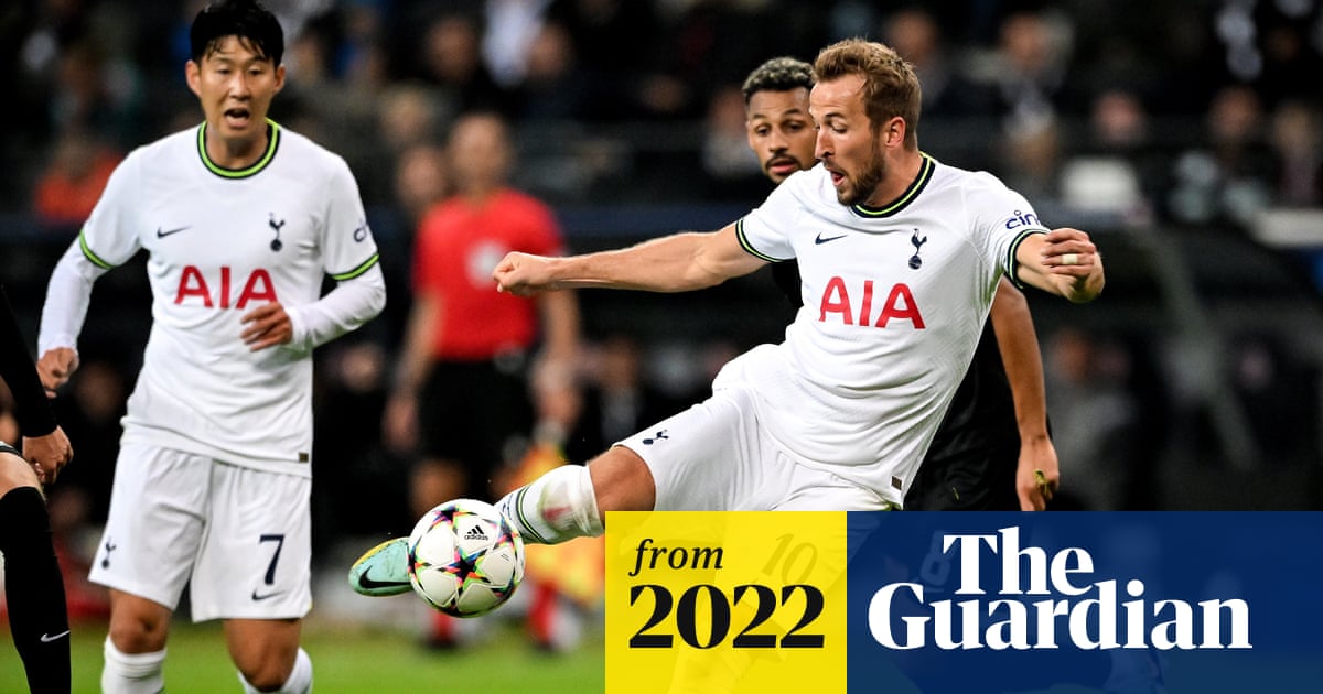 guardian_sport's tweet card. Chances were at a premium in Germany as Tottenham drew 0-0 at Eintracht Frankfurt in the Champions League