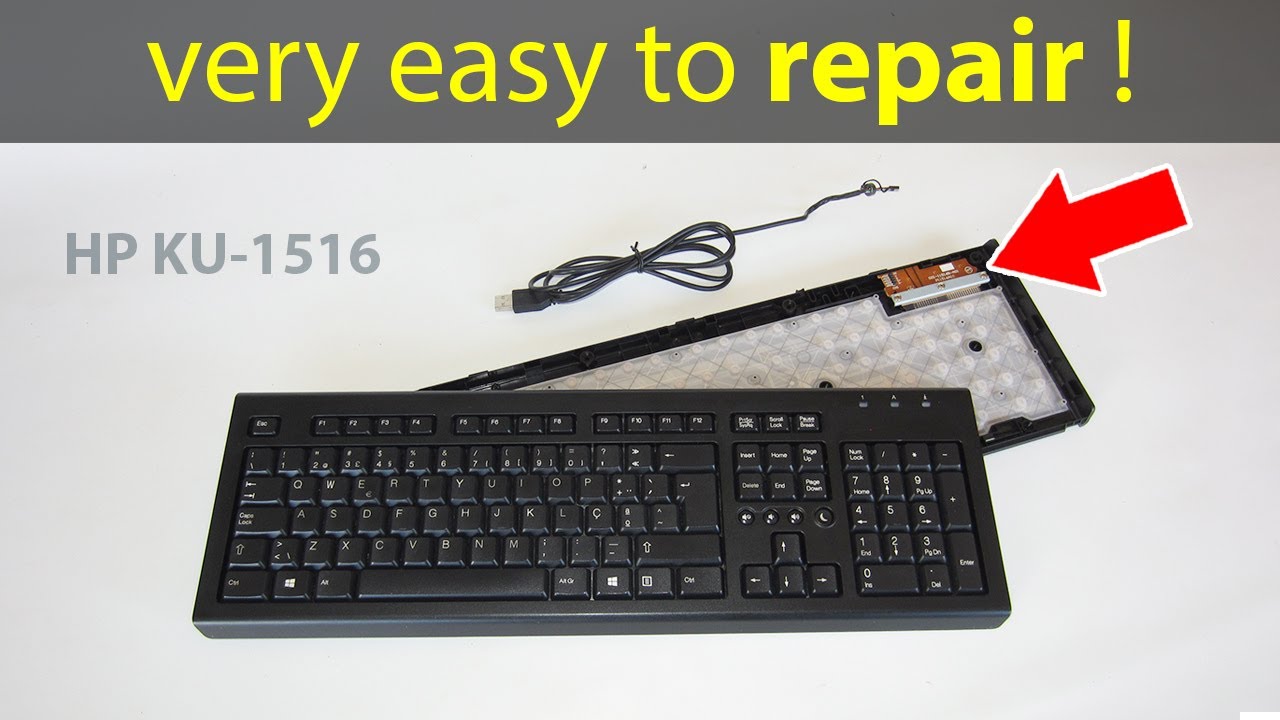 jomirife's tweet card. How to Repair the HP KU-1516 keyboard – Replace the controller board...