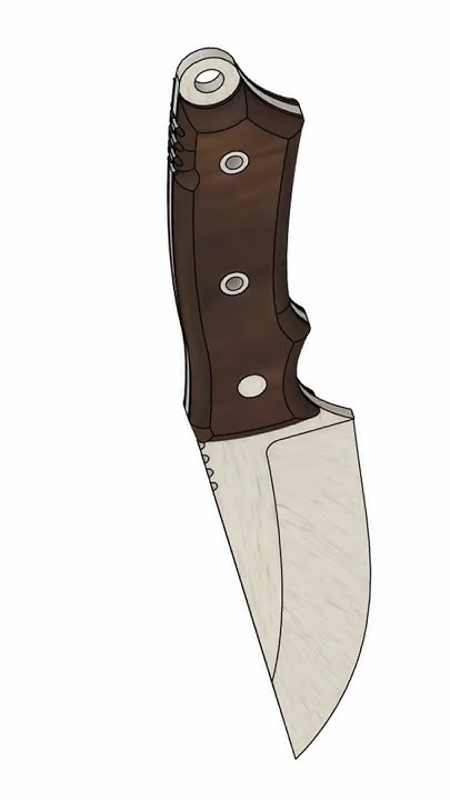 samotar_vlk's tweet card. Fusion 360 - Modelování nože #fusion360