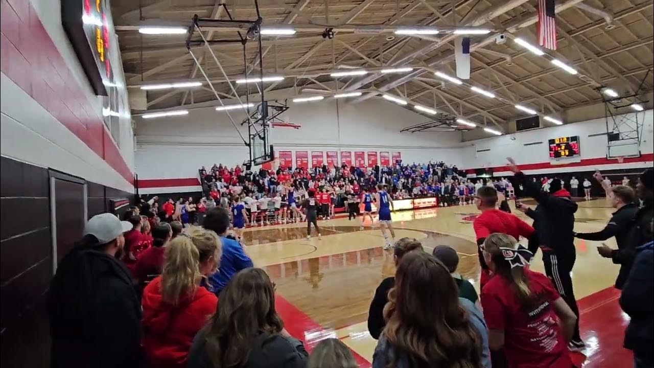 SSBYoder's tweet card. CUAA vs CUW final shot