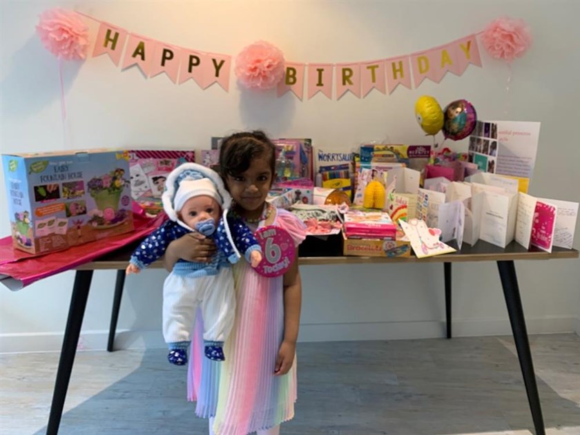 DoIt4Layla1's tweet card. Help Nimita Mistry raise money to support Anthony Nolan