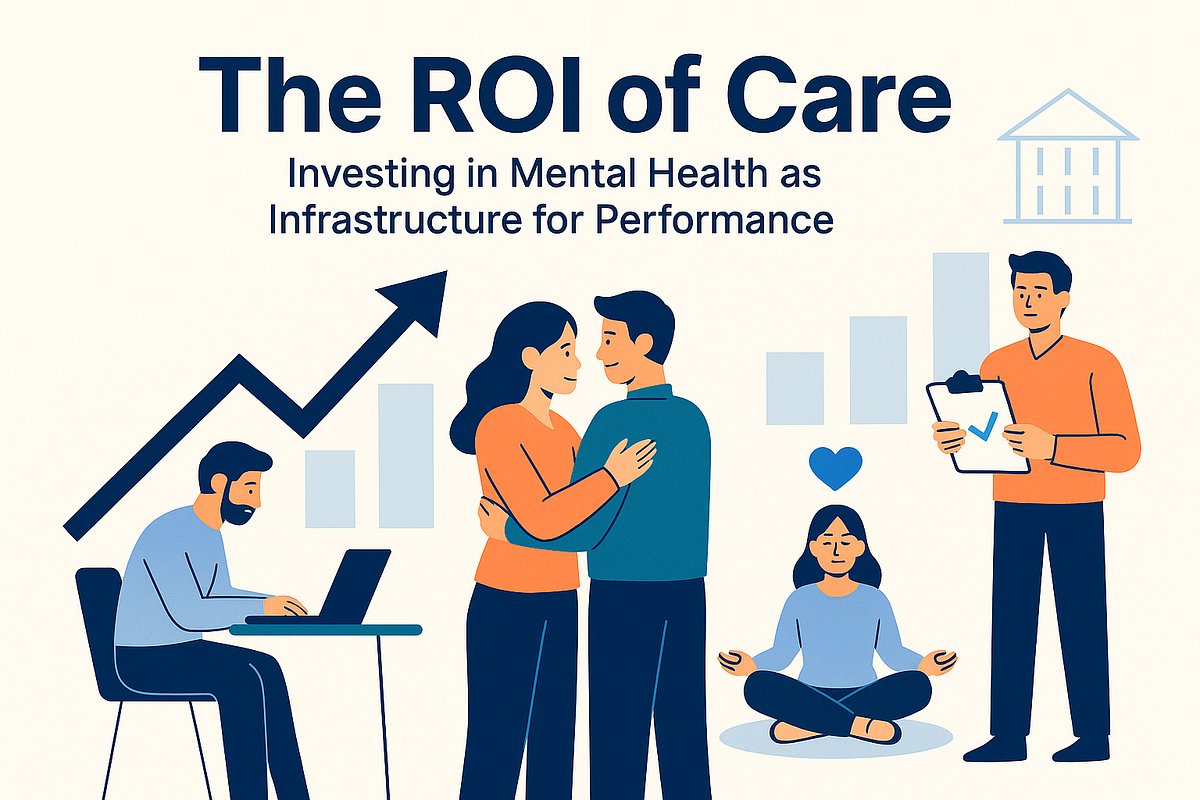 protik's tweet card. Viewing a mental healthcare as a performance multiplier instead of a cost can supercharge productivity, reduce burnout and absenteeism.