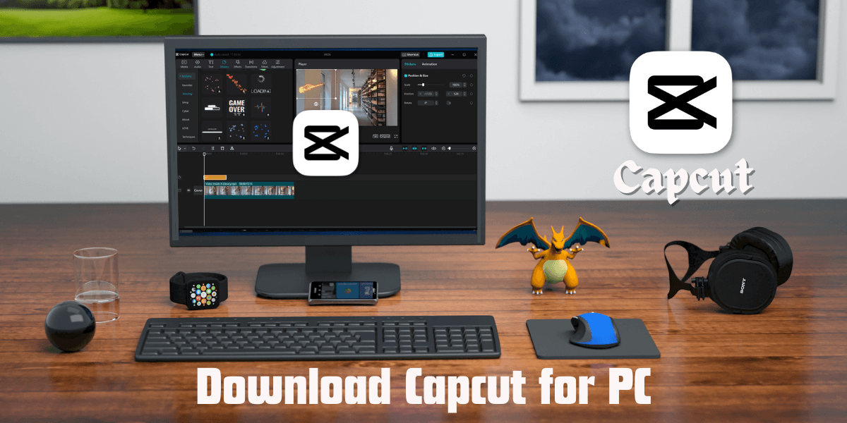 a_apkdownload's tweet card. You can Download CapCut for PC from the official CapCut website. It is the best free option for video editing tools.