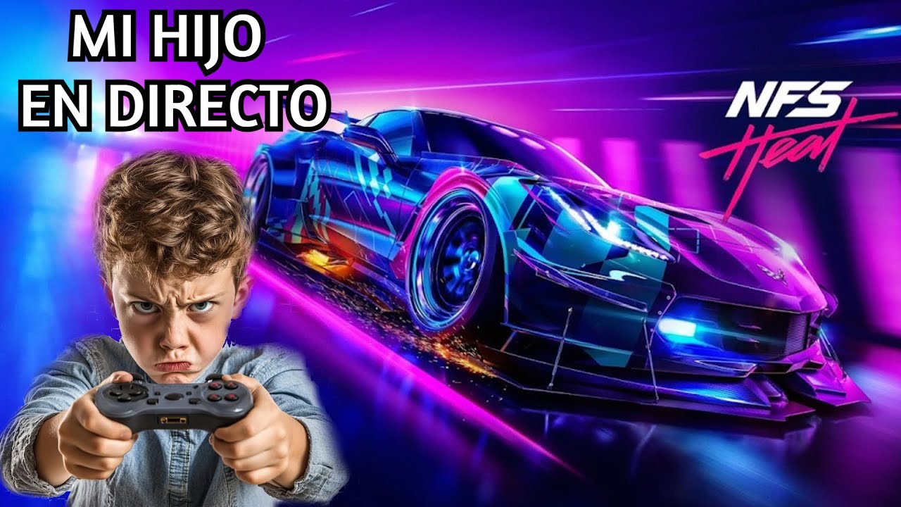 zarktiamyt's tweet card. 🔴[PS]🔴✅#NFSHEAT | CAP-16 | JUGANDO MI HIJO DE 7 AÑOS