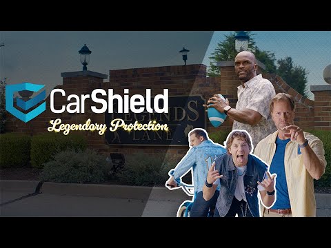 abancommercial's tweet card. ✓ Video CarShield Welcome to Legends Lane | CarShield Ad commercial 2025, actor, actress, girl, cast, song