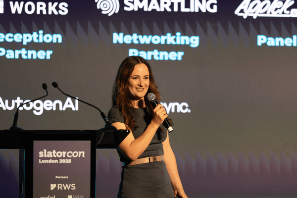 slatornews's tweet card. SlatorCon London 2025 gathered 200+ leaders to explore AI-driven transformation, unveil a new industry framework, spotlight innovations