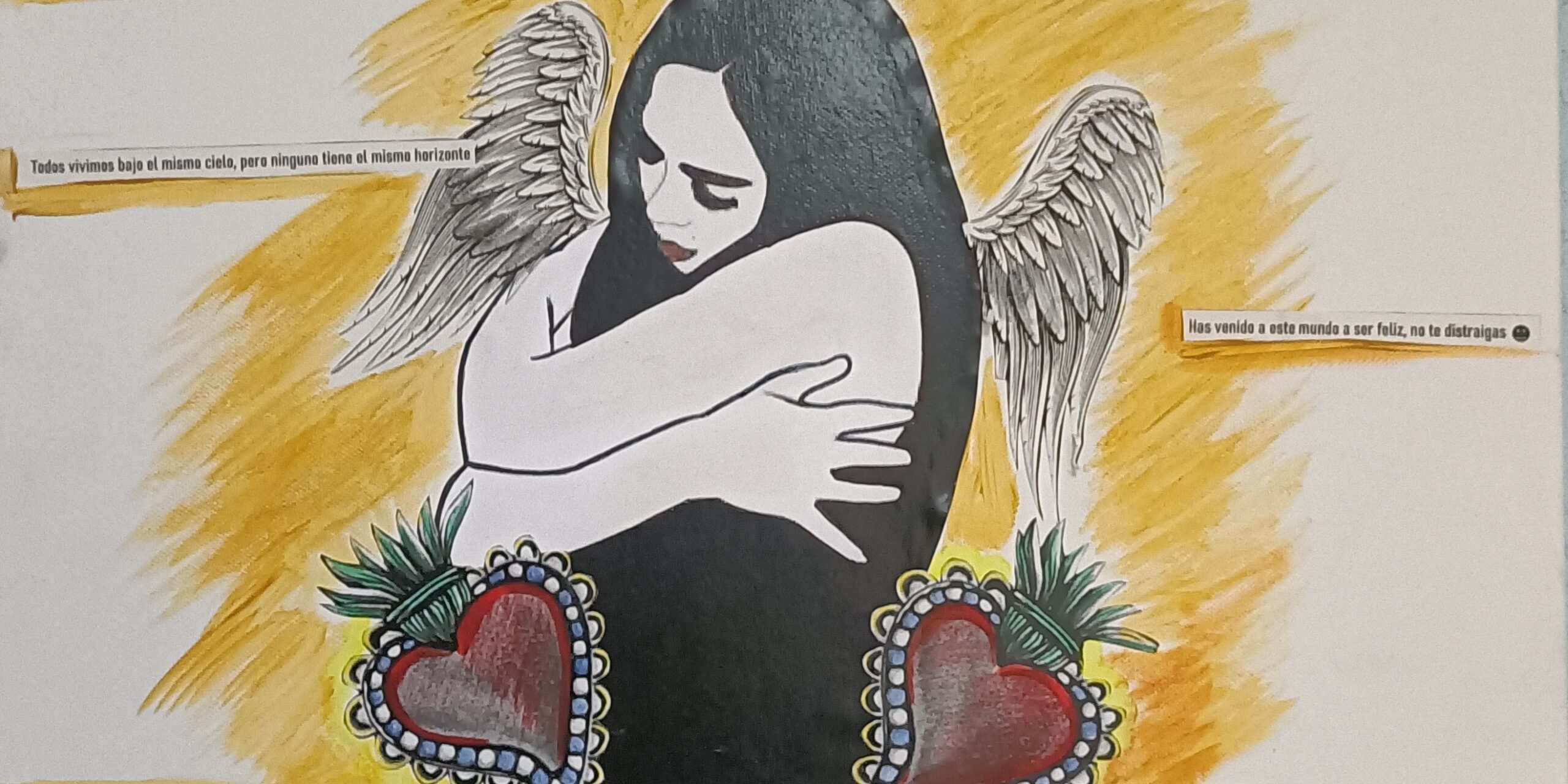 consaludmental's tweet card. Vanesa Solana, integrante de la Red Estatal de Mujeres, comparte un collage y un texto con motivo del 25N, Día Internacional de la Eliminación de la Violencia contra la Mujer.