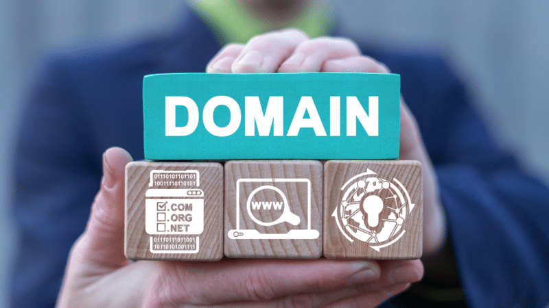 ProLinkage's tweet card. Select a domain name that supports your business goals and brand identity without falling into common SEO traps.