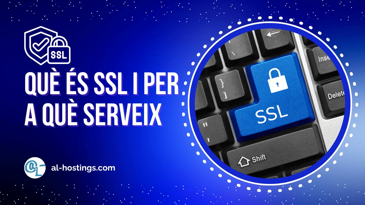 alhostings's tweet card. Descobreix què és SSL i per a què serveix. Protegeix la teva web i genera confiança amb els teus usuaris.