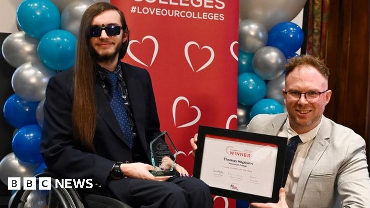 BBCSouthNews's tweet card. Thomas Hepburn lives with a condition that can sometimes erase his memories.