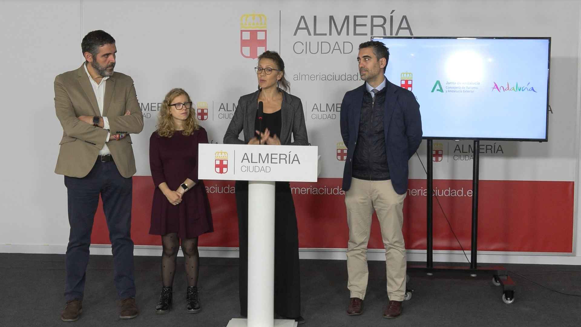 interalmeriatv's tweet card. El Ayuntamiento en colaboración con la Junta de Andalucía y A Toda Vela avanza en la mejora de la accesibilidad de nuestra ciudad. Entre otras medidas ha editado una guía en lectura fácil de fiestas...