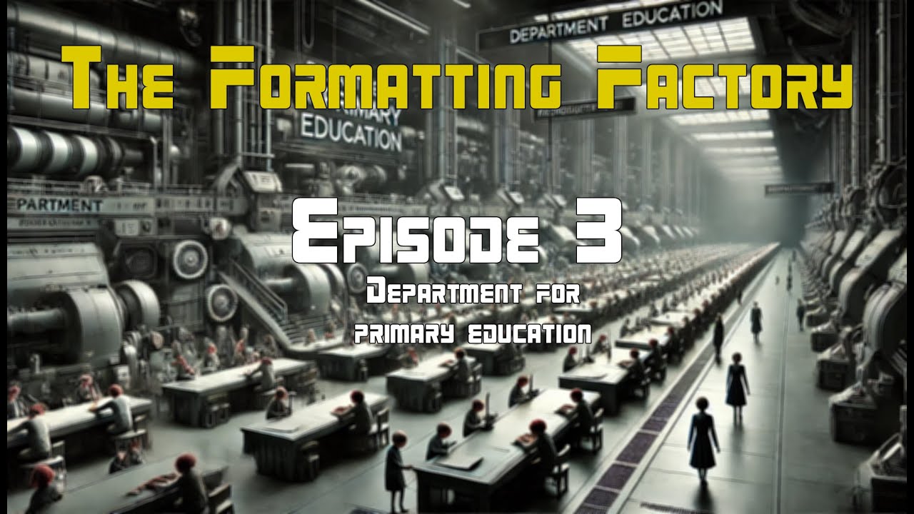 joakim76512588's tweet card. The Formatting Factory - Episode 3 (Department for primary education)