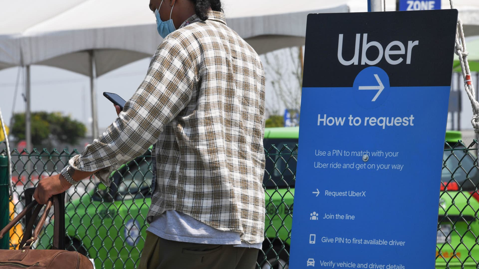 LorenaSGonzalez's tweet card. Top executives at Uber and Lyft both said last week they'd likely have to suspend service in the state to comply with the injunction.