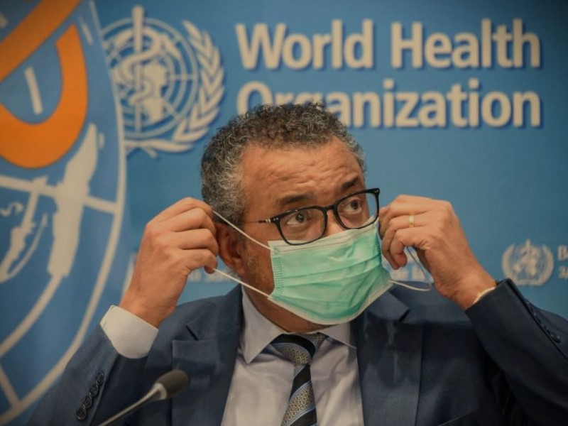 ManavaBit's tweet card. Der WHO-Pandemievertrag erweitert die Definition von „Gesundheitskrisen“ um Themen wie Klimawandel und Abtreibung und ermöglicht der WHO die totale Kontrolle. 18365 Unterzeichner, ERFOLGREICH BEENDET