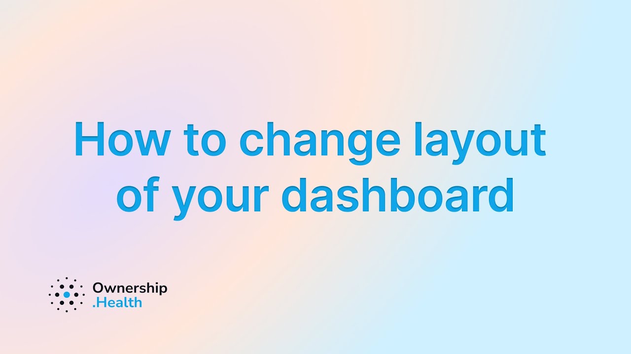 ownershiphq's tweet card. How to Change Your Dashboard Layout: Step-by-Step Guide