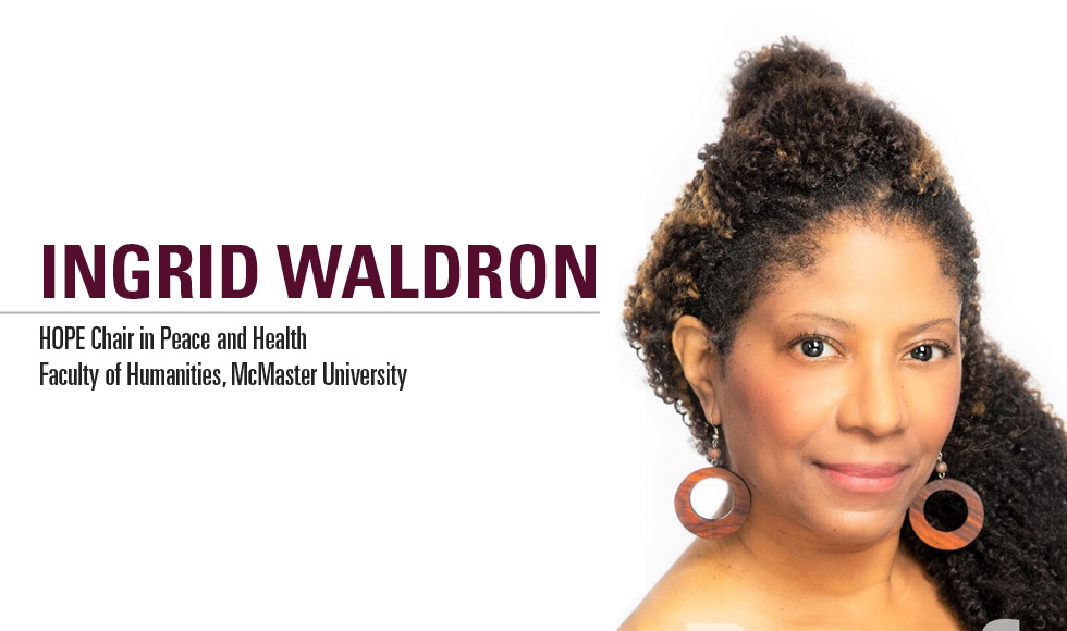 ingrid_waldron's tweet card. Waldron, most recently an associate professor in Dalhousie University's Faculty of Health, will start on July 1, 2021 [...]Read More...