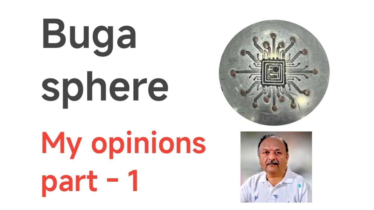 jayaram1961's tweet card. Buga sphere - my opinions.