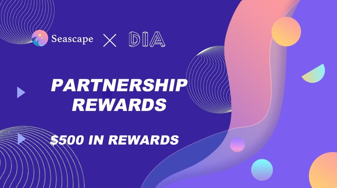 Kinkaid_B's tweet card. DIA x Seascape Network Partnership