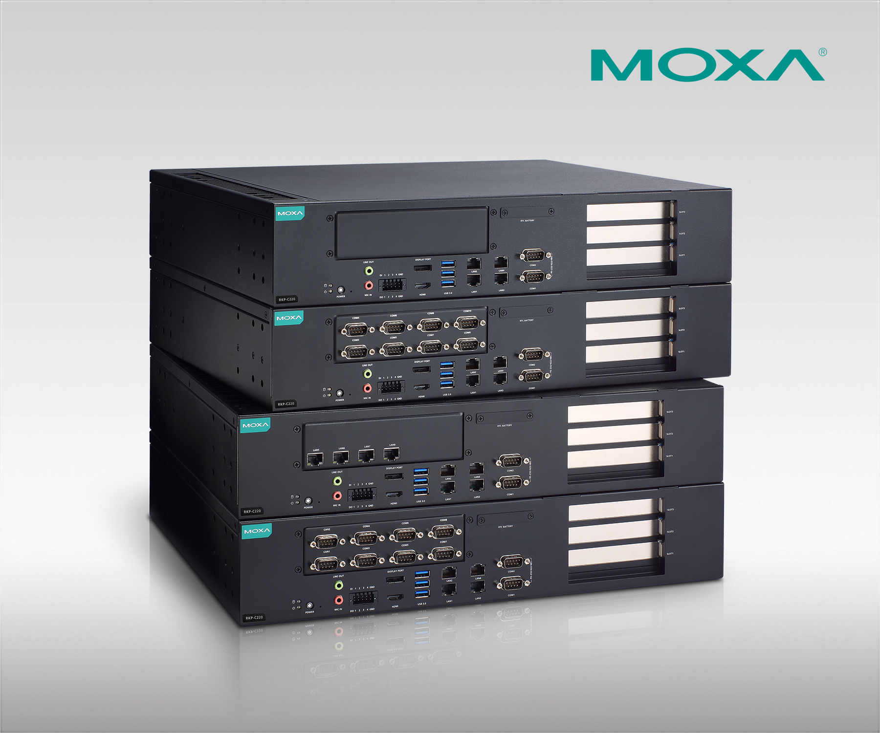 CIE_Magazine's tweet card. Moxa Europe GmbH, a specialist in industrial communications and networking, has launched its first AI-ready rackmount IPCs, the RKP-C220 Series. The RKP-C220