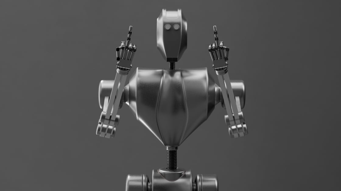 proj_vanilla's tweet card. Not sure if you're talking to a bot? According to researchers, AI hasn't quite figured out how to replicate the toxicity of human-written replies on social media sites like Bluesky, Reddit, and X.