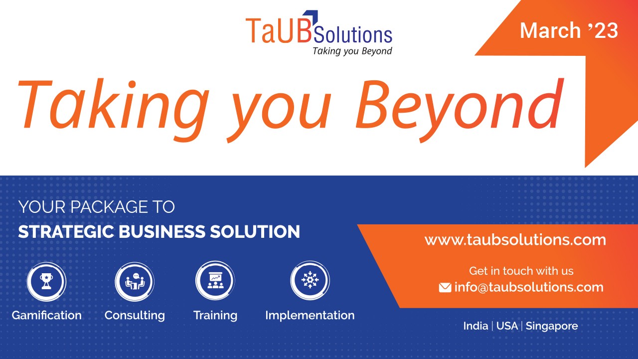 taubsoln's tweet card. Monthly Newsletter from TaUB Solutions
