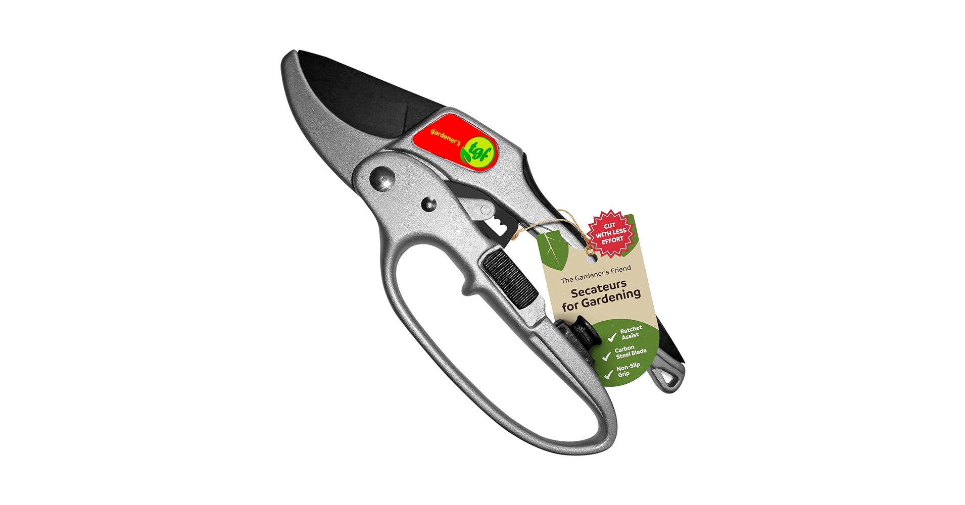 GardeningNE's tweet card. The Gardener’s Friend – 3-Stage Action Ratchet Pruner Takes the Pain Out of Pruning! If You Suffer from Debilitating Hand Mobility Problems Like Carpel Tunnel Syndrome or Arthritis and…You Still Love...
