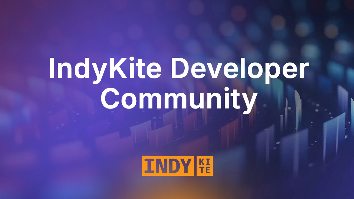 Indykite's tweet card. A collection of developer resources, code samples, and guides