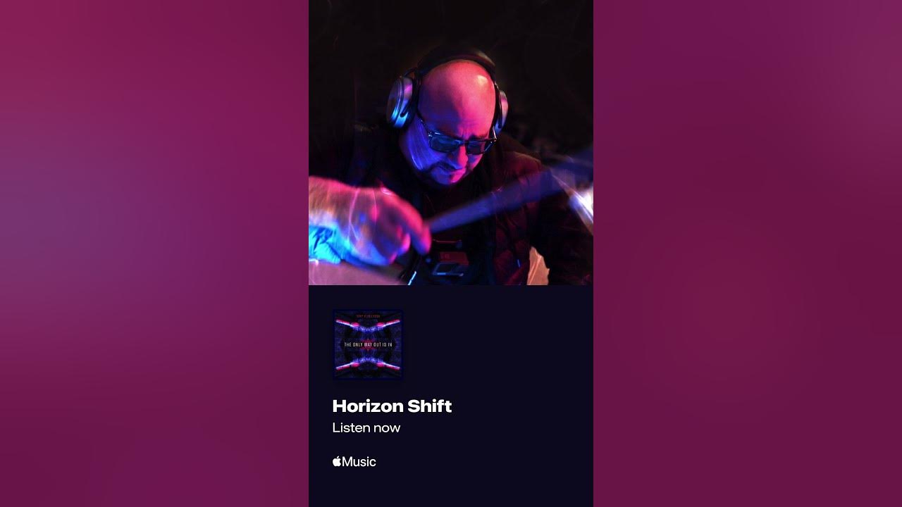 tonyvtriggers's tweet card. Horizon Shift - Tony Verderosa #shorts #electronicmusic #breakbeat