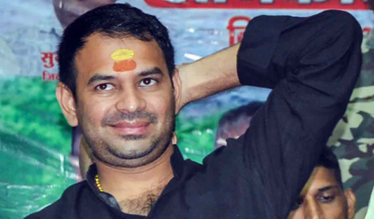 TelanganaToday's tweet card. The Centre has upgraded Tej Pratap Yadav’s security to the Y+ category after he cited a life threat. The move comes amid the Bihar Assembly elections and growing speculation over his proximity to BJP...