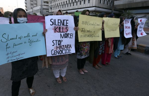 RabiaLatif91's tweet card. Under the Taliban, the Hazara community in Afghanistan is subjected to extreme violence and systematic dehumanization.