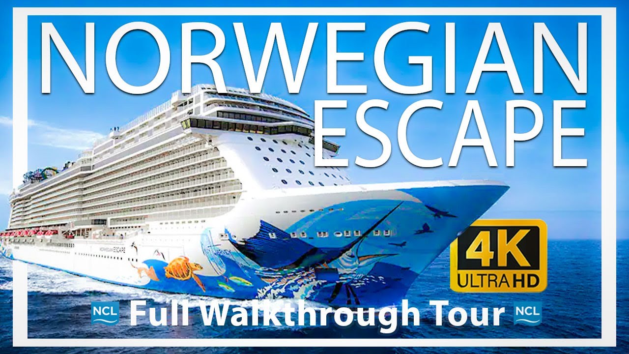 p_dabney's tweet card. Norwegian Escape | Full Walkthrough Tour & Review | 4K Ultra HD |...