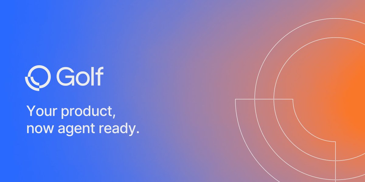 Golf__mcp's tweet card. We provide the tooling to build and operate MCP servers in production - auth, tracing, and a deployment pipeline included.