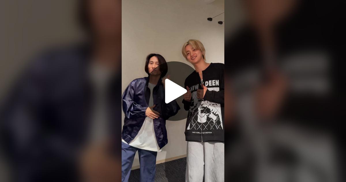 BEFIRSTofficial's tweet card. 「いいね」が39.8K件、コメントが412件。「BE:FIRST 'I Want You Back' #JUNON w/ #三宅健 @三宅健」