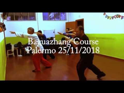 baguacademy's tweet card. Baguazhang in Palermo. November 2018.
