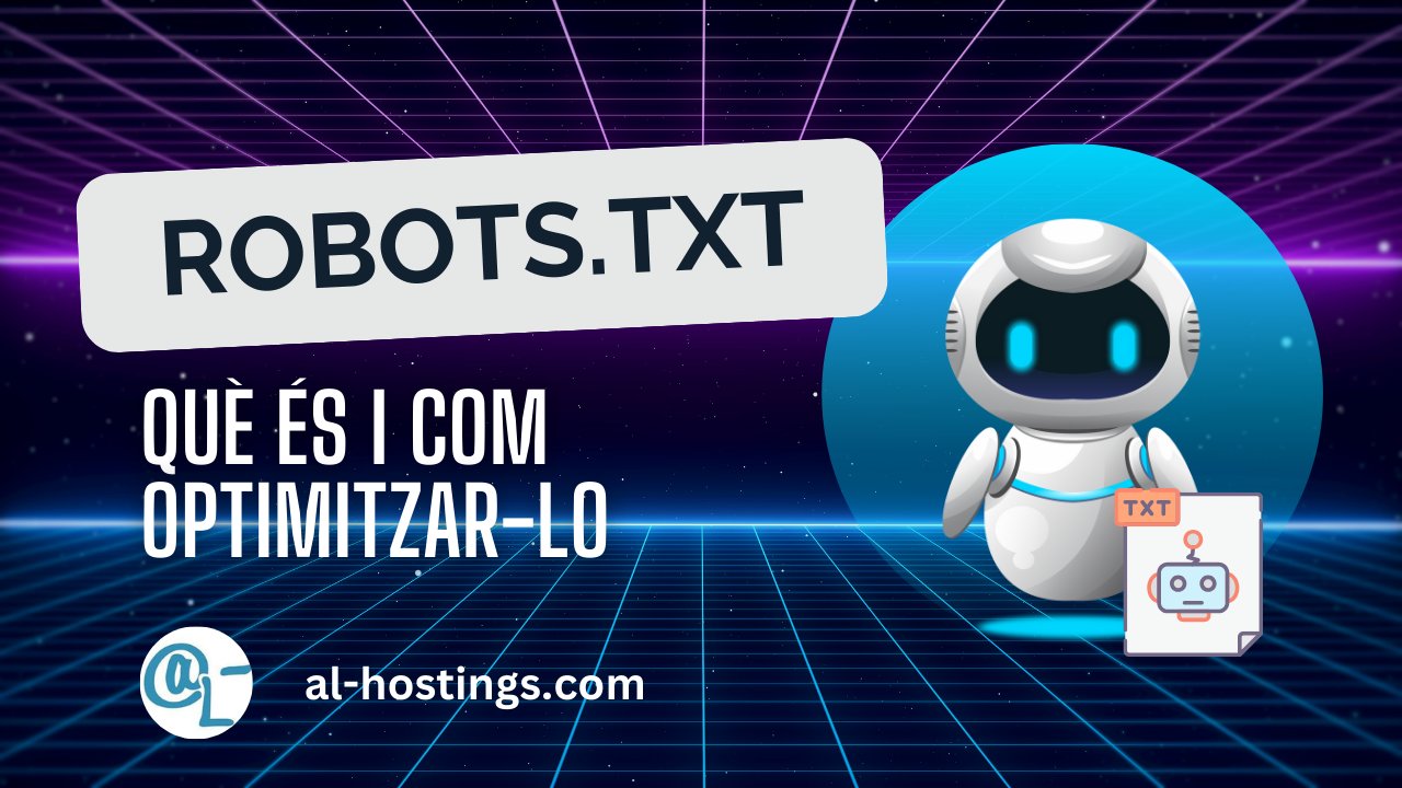alhostings's tweet card. Descobreix què és el fitxer robots.txt, per a què serveix i com configurar-lo correctament per millorar el SEO de la teva web.🚀