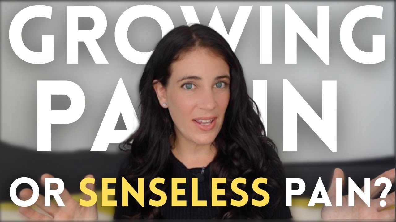 SnowRobot4's tweet card. Growing Pain Versus Shrinking Pain: How To Tell If You're Moving...