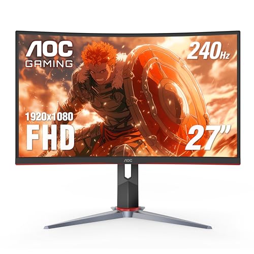 ProduitsTech's tweet card. Découvrez l'AOC C27G2Z, un écran 240 Hz idéal pour les gamers en quête de réactivité. Fluidité et contraste garantis, mais attention à la définition.
