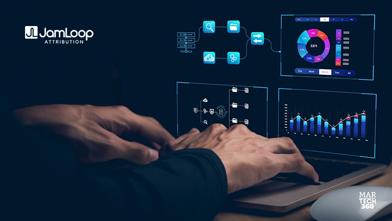 360MarTech's tweet card. JamLoop launches Attribution for CTV buyers, providing advertisers with full visibility into viewer conversions, from exposure to engagement