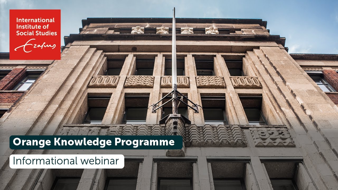 issnl's tweet card. Orange Knowledge Programme | Informational webinar for 2023-2024