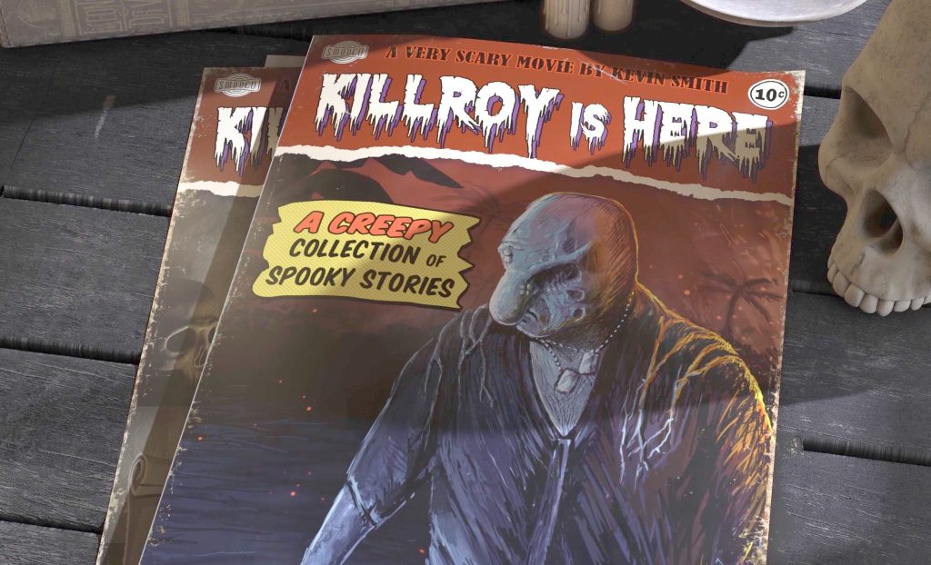 DEADLINE's tweet card. EXCLUSIVE:  Kevin Smith is looking to push the boundaries on indie distribution again and this time he’s auctioning off his latest horror feature anthology Killroy Was Here as an NFT (non-fungible...