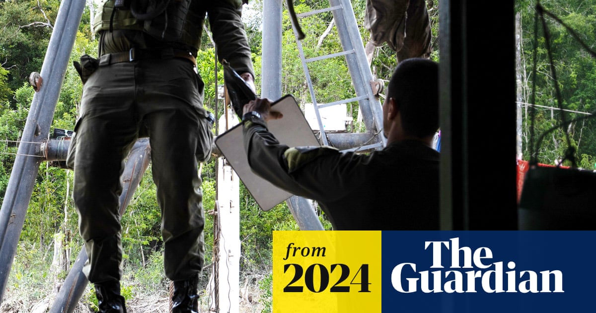 stanuel's tweet card. Satellite internet service’s antennas are everywhere, from illegal mining sites to isolated Indigenous villages