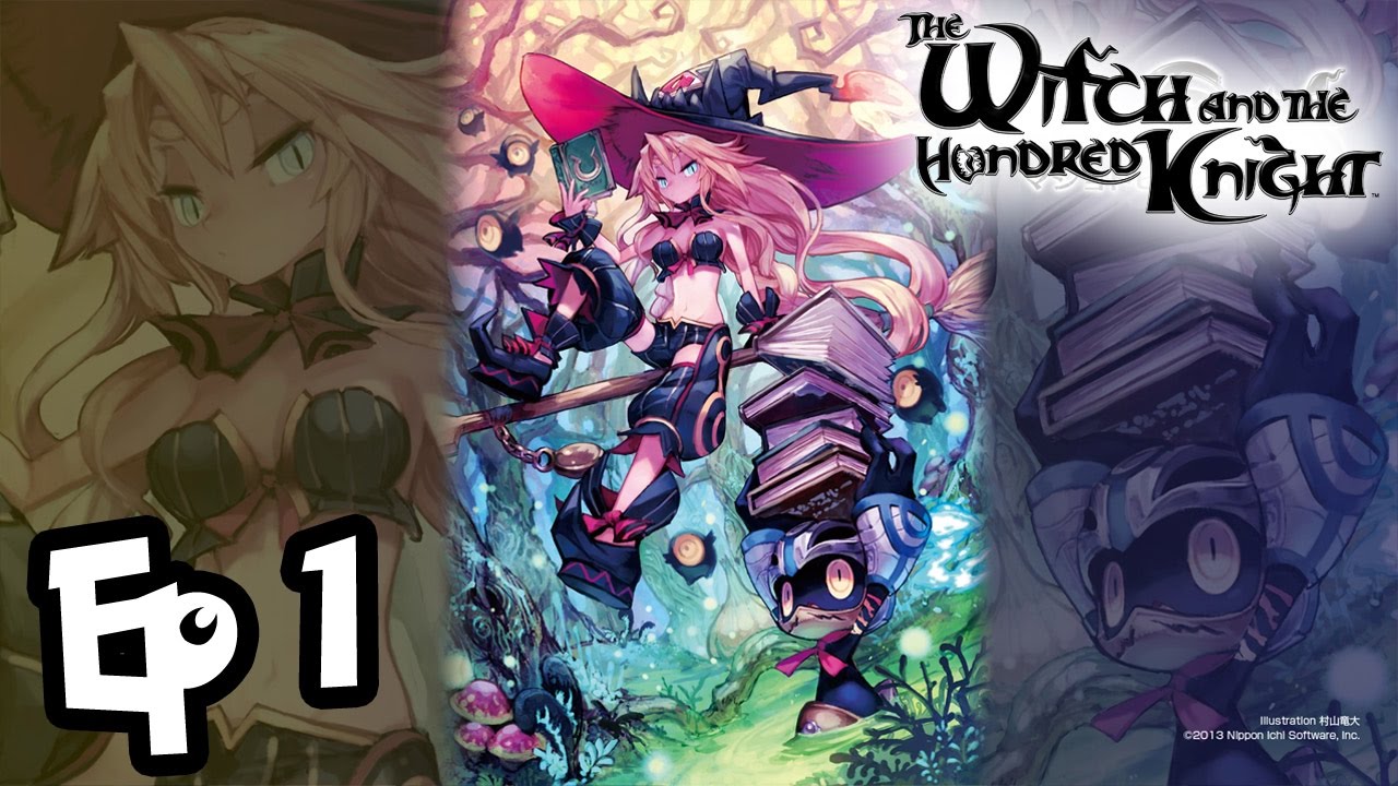 Obzver_da_Brain's tweet card. The Witch and the Hundred Knight LP - 1 - The witch with a screw loose