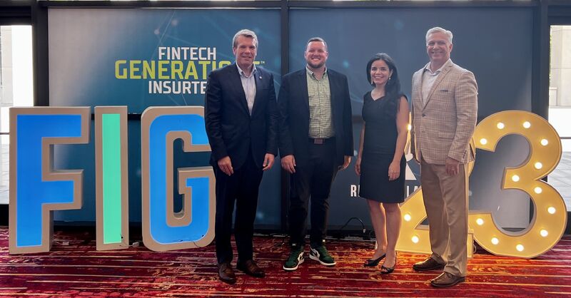 riddle_keith's tweet card. Outstanding #openbanking #baas and #embeddedfinance panel discussion during the RevTech Labs Fintech Generations and Insuretech event! Thanks to Bill Briggs for moderating and fellow panelist...