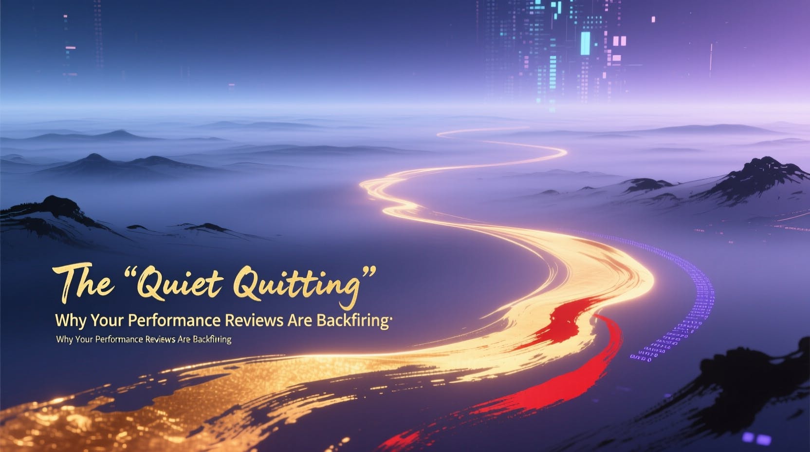 hackernoon's tweet card. Introducing an AI "Objectivity Engine" framework to remove bias from performance reviews, allowing managers to focus on coaching rather than report writing.