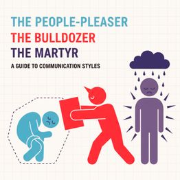 ByteAndPieces's tweet card. The People-Pleaser, The Bulldozer & The Martyr: A Guide to Communic...