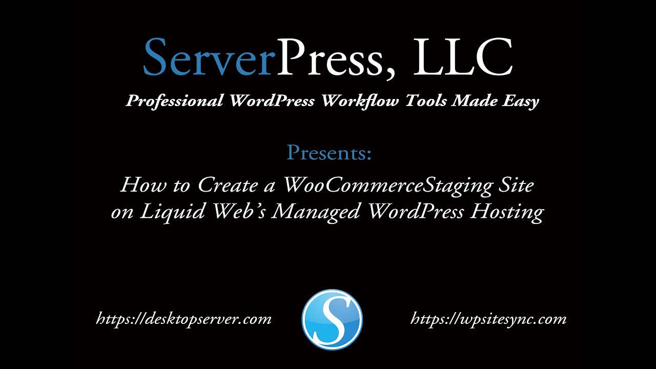 wpsitesync's tweet card. How to Create a WooCommerce Staging Site on Liquid Web's Managed...