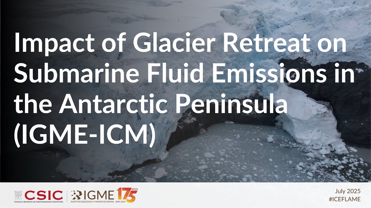 PolarCSIC's tweet card. Impact of Glacier Retreat on Submarine Fluid Emissions in the...