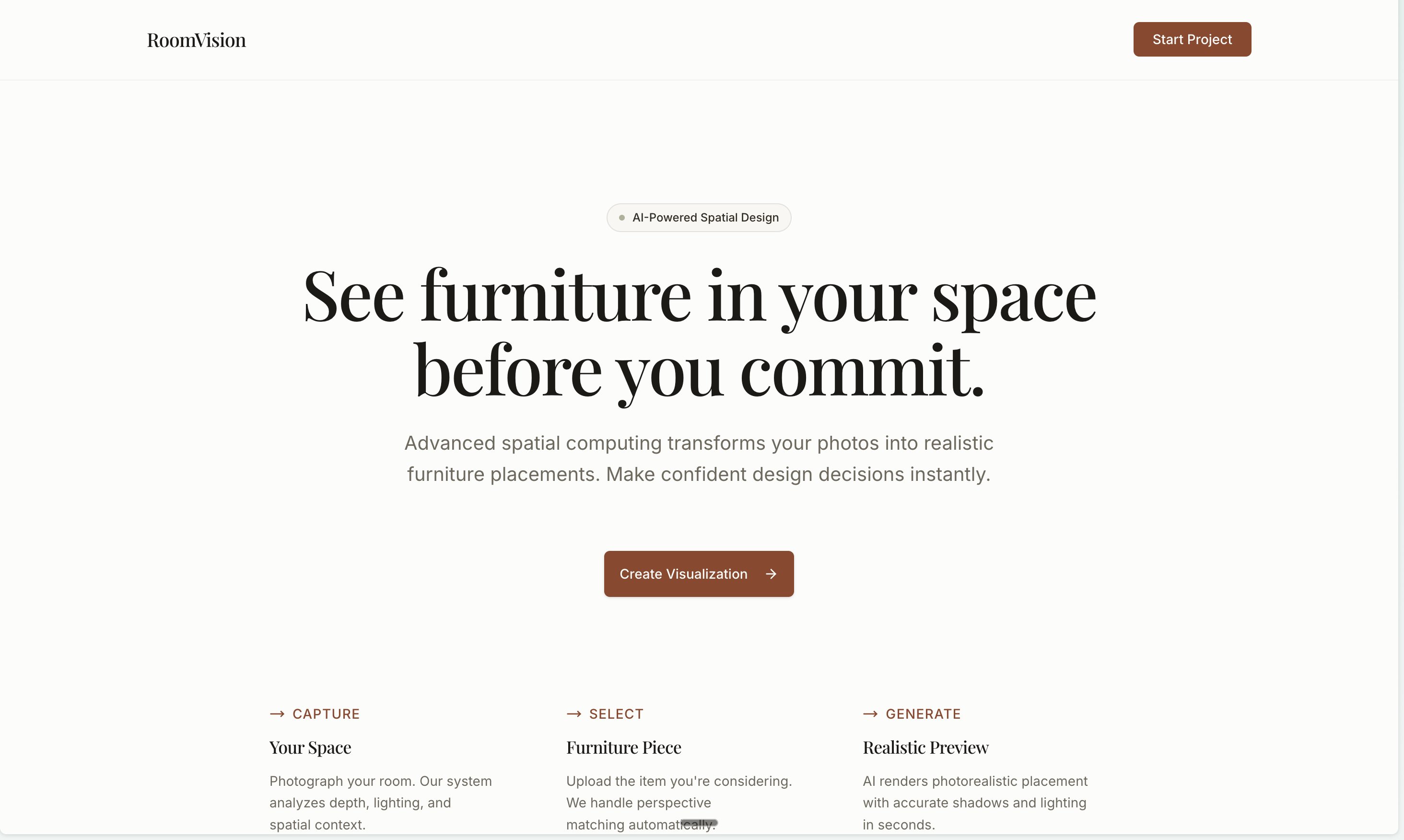 WebRenew_'s tweet card. RoomVision is an intelligent furniture placement application that helps users visualize how furniture will look in their space before making a purchase. Using advanced AI image composition technology...