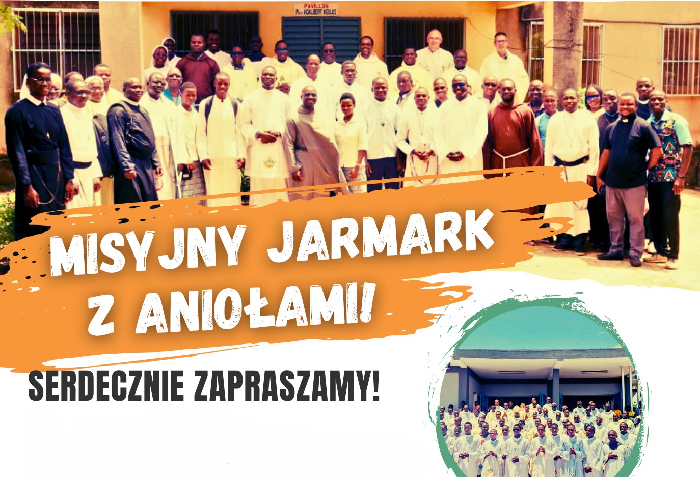 RadioMaryja's tweet card. 14 grudnia tradycyjnie będzie miał miejsce XIX Misyjny Jarmark z Aniołami. To okazja, by spotkać ludzi dobrej woli, zobaczyć potrzebujących z bliska i realnie wesprzeć misje w Burkina Faso....